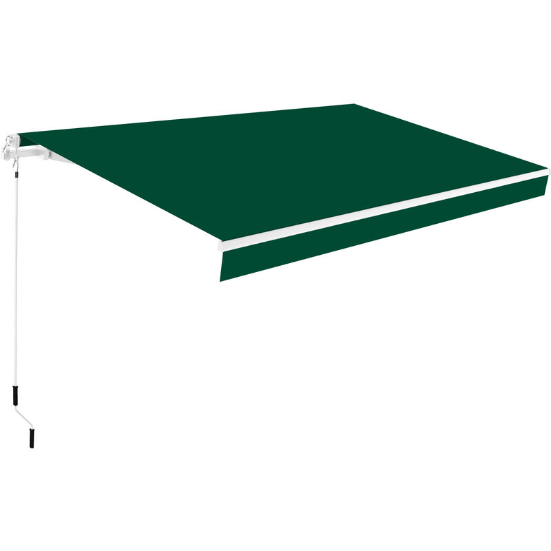 

Toldo completo manual 3x2m Smartsun Verde lona poliéster