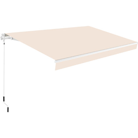 SmartSun Toldo completo manual o con motor - 3x2m y 4x2,5m para terraza, balcón, jardín - varios colores