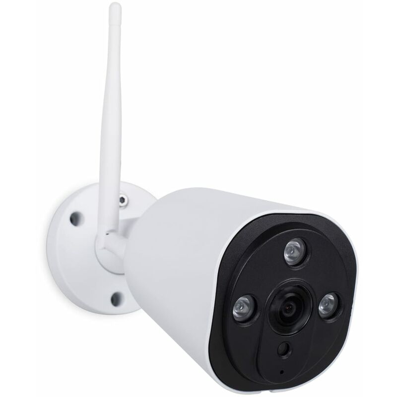 

Smartwares Cámara de seguridad extensión inalámbrica blanca 8x8x17 cm - Blanco