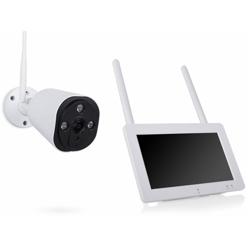 

Smartwares Cámara de seguridad inalámbrica blanca 3x3x13,5 cm - Blanco