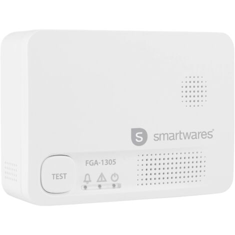 smartwares FGA-13051 détecteur monoxyde de carbone intérieur