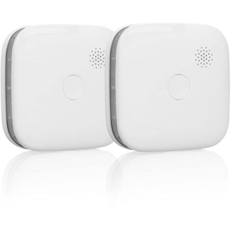 Smartwares Funk-Rauchwarnmelder FSM-11652 2er-Pack 5 Jahres Batterie Rauch- & Gasmelder