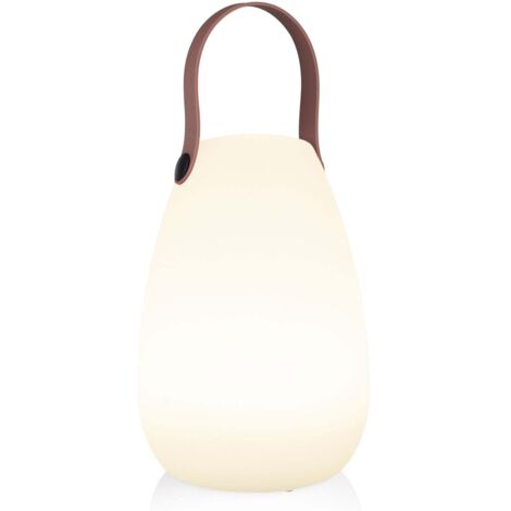 Smartwares – Lampe de table à LED d'extérieur OOO50002 – 1 W blanc chaud et RVB – IP44 pour extérieur – Autonomie jusqu'à 15h - Y142372