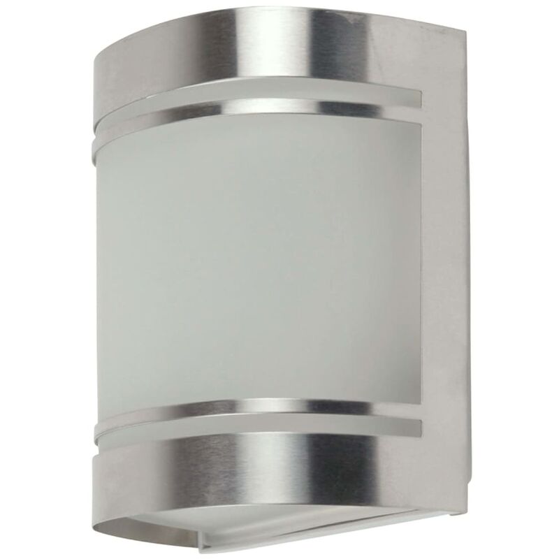 Outdoor Wall Light 14x16.5x10.5 cm Silver - Blue - Smartwares