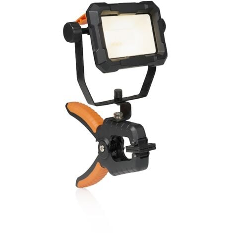 SMARTWARES Projecteur de travail à LED 20W - 2100 lumens avec pince