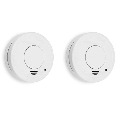 Smartwares Rauchwarnmelder 2er Set batteriebetrieben (Ø x H) 100 mm x 35 mm