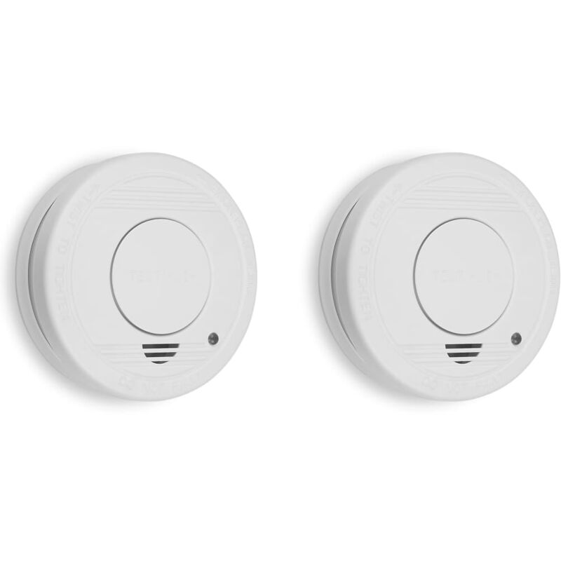 

Smartwares Detectores de humo 2 uds blanco 10,6x10,6x3,5 cm