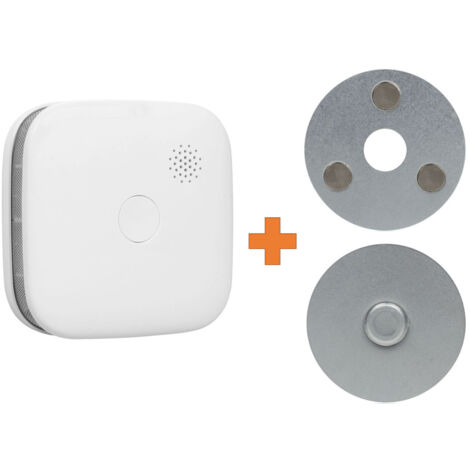 Smartwares WiFi-Rauchmelder weiß, 85 dB, FSM-12601 mit Magnethalterung Rauchmelder