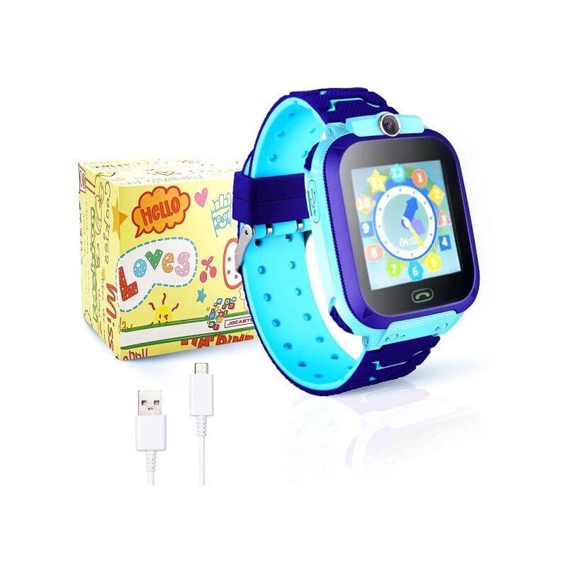 Image of Trade Shop - Smartwatch Per Bambini Orologio Digitale Touch Supporto Sim Giochi Idea Regalo