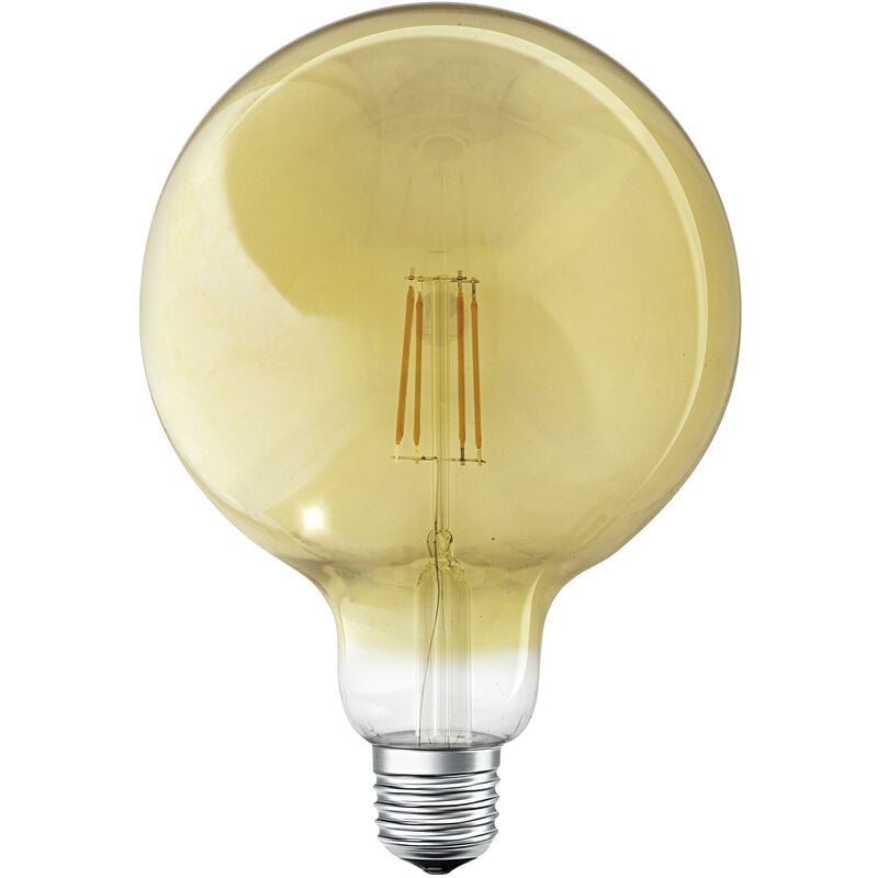 Ledvance - Smart lampe led en or avec 6W, 2700K, E27, 125mmx178mm, avec la technologie Wifi, ampoule dimmable Forme globale contrôlable via app et