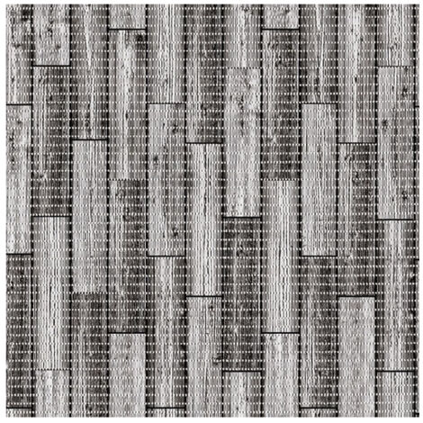 Smarty Tapis Mousse Parquet Gris Au Ml - Idmat