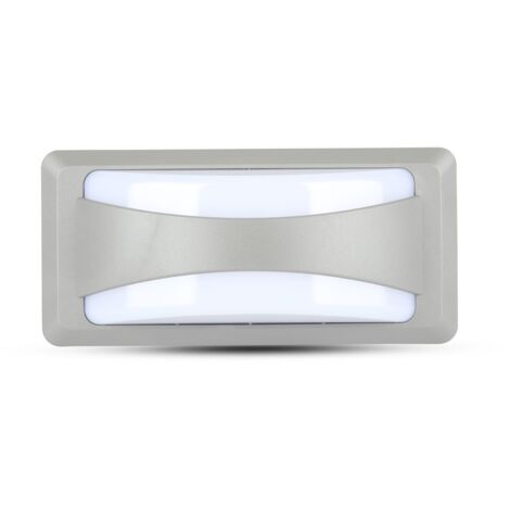 SMD 12W Led Wandleuchte IP65 Farbe grau V-TAC VT-8058 4000K