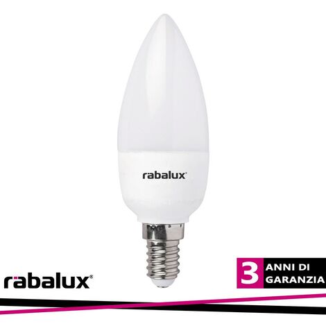 SMD-LED E14 C37 5W 3000K 440LM CANDELA                                                                   - Luce CALDA