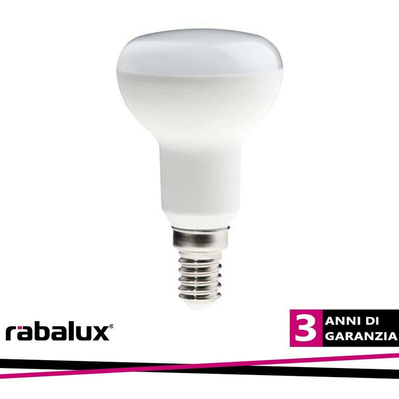 Image of Rabalux - smd led, E14 R50, 5W, 470LM, 3000K - Luce calda