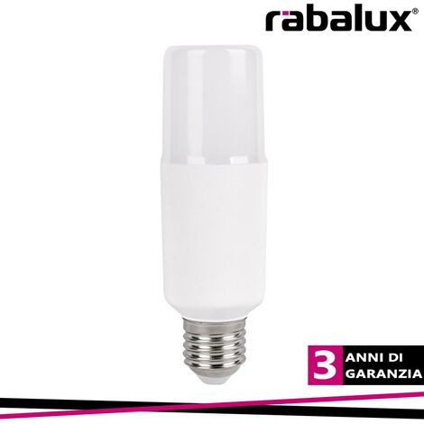 SMD LED E27 T37 LIGHTSOURCE, 9W, 720LM, 3000K, D37 X H115 MM                                             - Luce CALDA