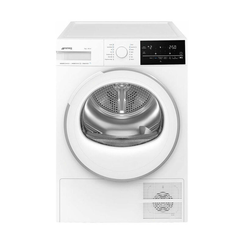 Image of Asciugatrice Libera installazione 9 kg classe a bianco 846x598x653 - Smeg