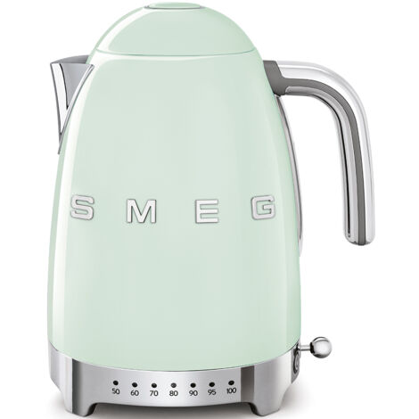 Smeg Bollitore Con Controllo della Temperatura Verde 1,7L