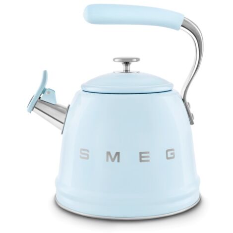 SMEG Bouilloire sifflante Bleu - WKF01PB