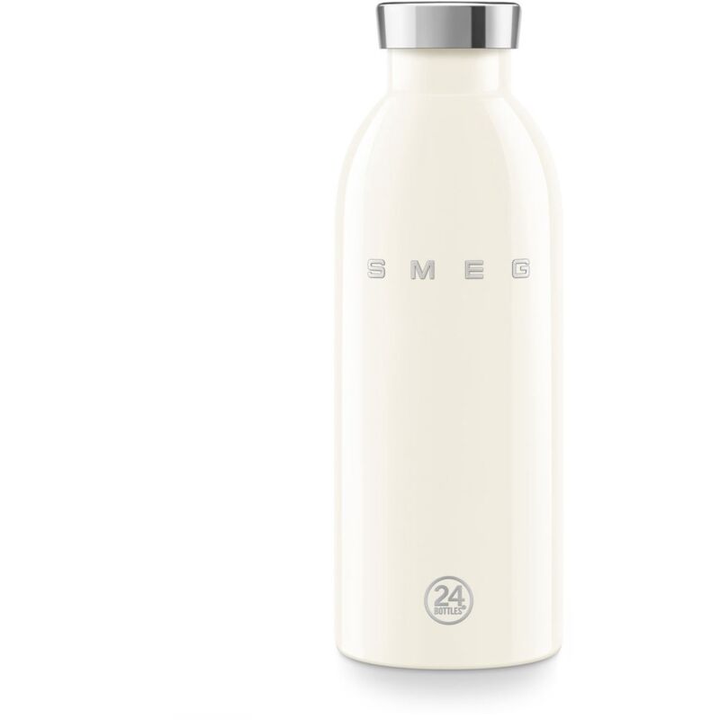Gourde isotherme en acier inoxydable crème WBF01CR Style 50' SMEG - vue 3