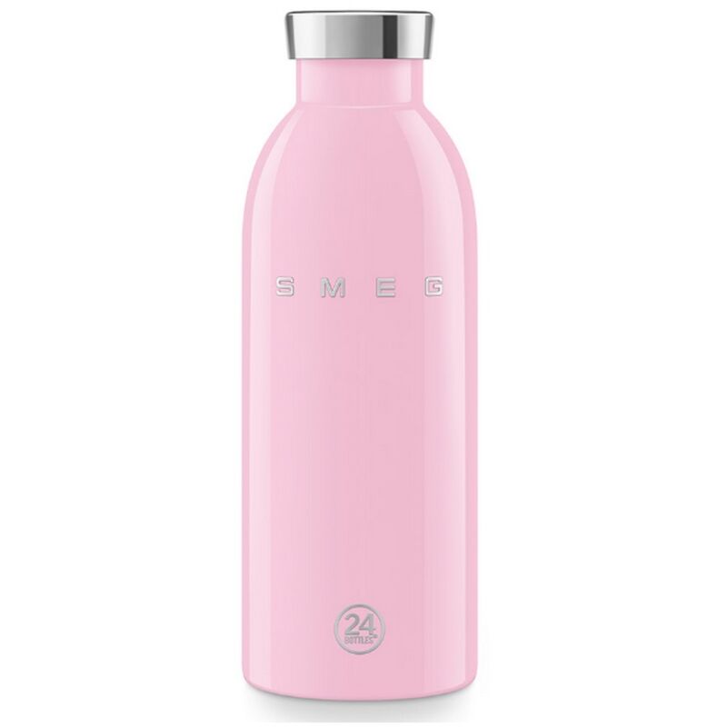 Gourde isotherme en acier inoxydable crème WBF01CR Style 50' SMEG - vue 2