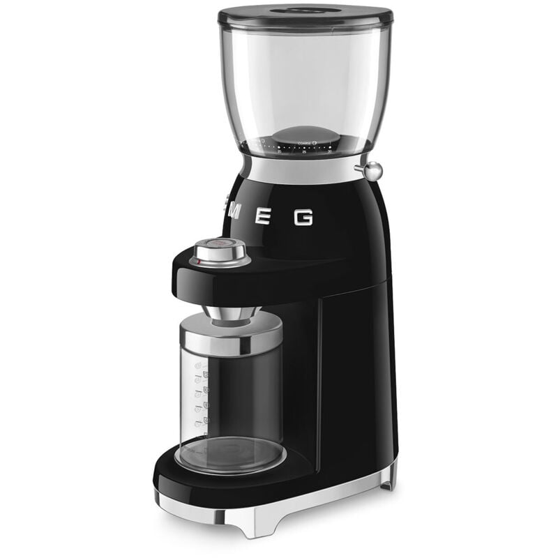 Smeg - Moulin à café 350g 150w noir CGF11BLEU
