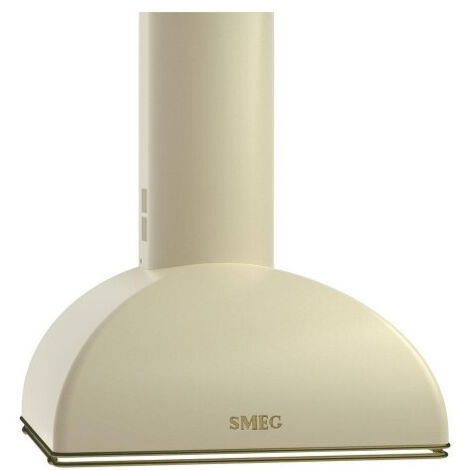 Smeg Cappa KS59POE2 a Parete da 59.5 cm Aspirante Colore Panna