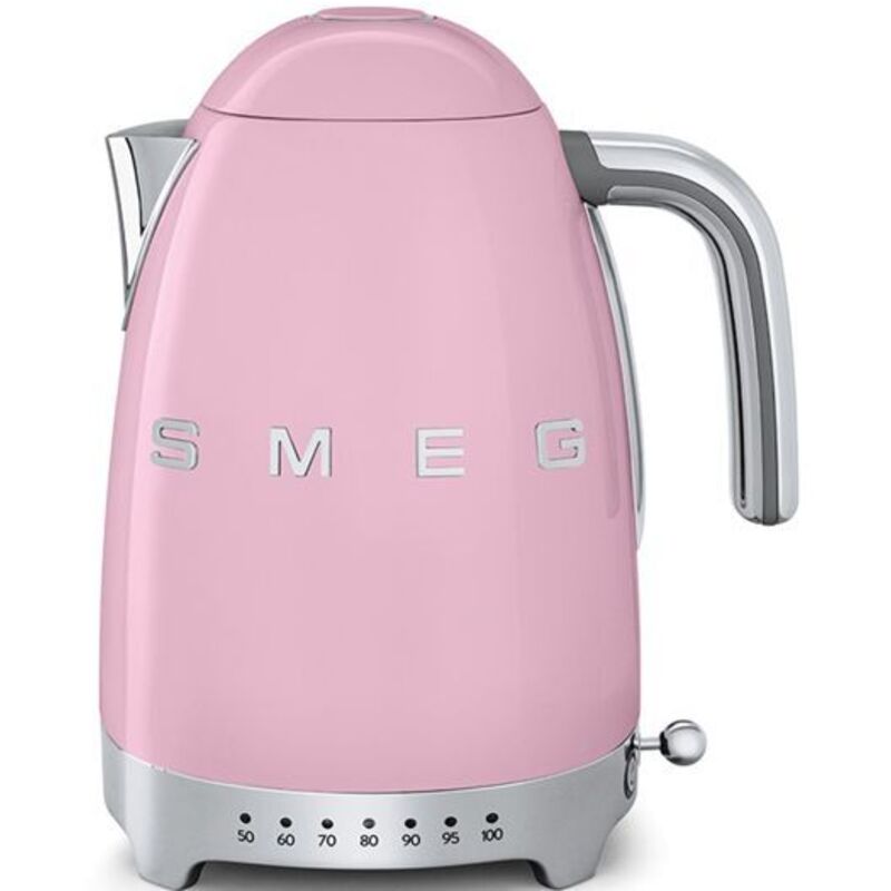 Smeg Cordless Kettle 1.7l 2400w Pink - klf04pkeu