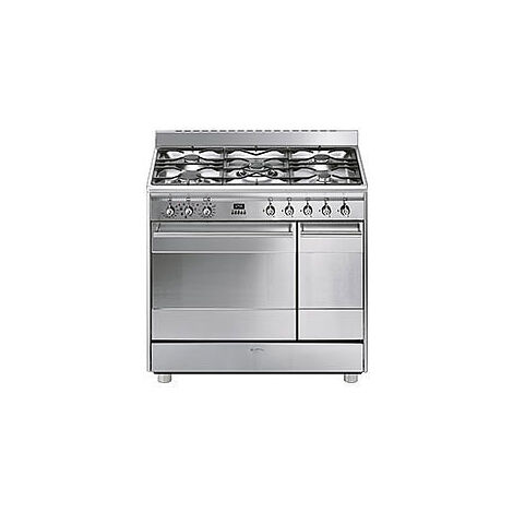 SMEG Cuisinière Mixte Smeg SCB92MX8