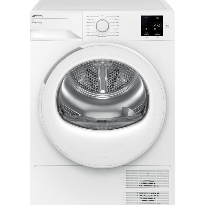 Smeg DR09EE asciugatrice Libera installazione Caricamento frontale 9 kg Bianco