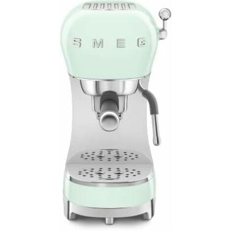 Smeg ECF02PGEU Machine à expresso vert d'eau 1 1 L