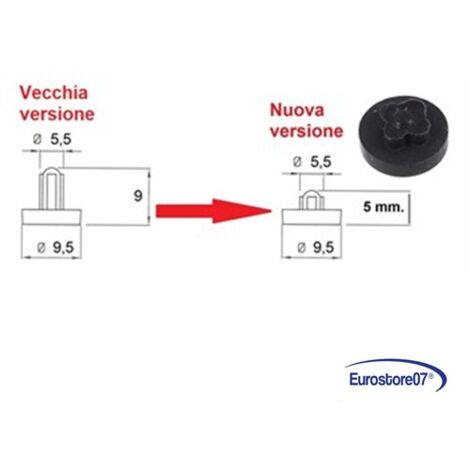 SMEG GOMMINO  GRIGLIA  CUCINA  GAS  4 PZ    (754010112, 754010113, 754010135)