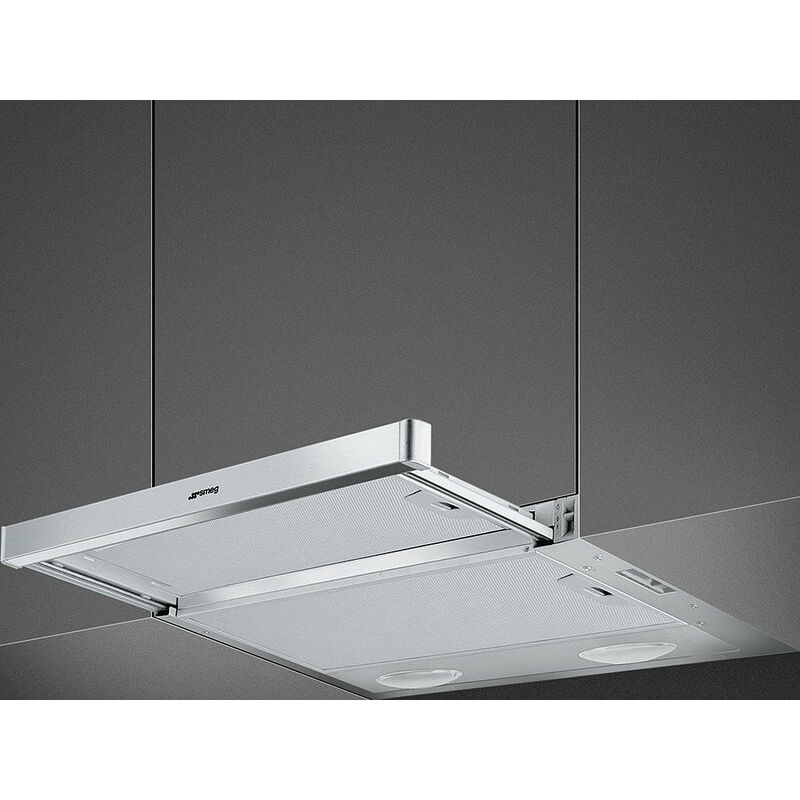 Cappa ad Incasso KSET61E2 Silver da 60cm - Smeg
