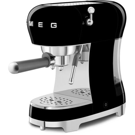 Année 50. Machine à café expresso et dosette ESE, 1350w, Blu