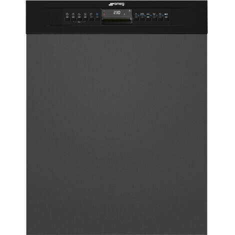 Smeg PL364CN. Posizionamento dell'apparecchio: A scomparsa parziale, Dimensione: Dimensione massima (60 cm), Colore pannello di controllo: Nero. Numero di coperti: 13 coperti, Classe emissione rumo...