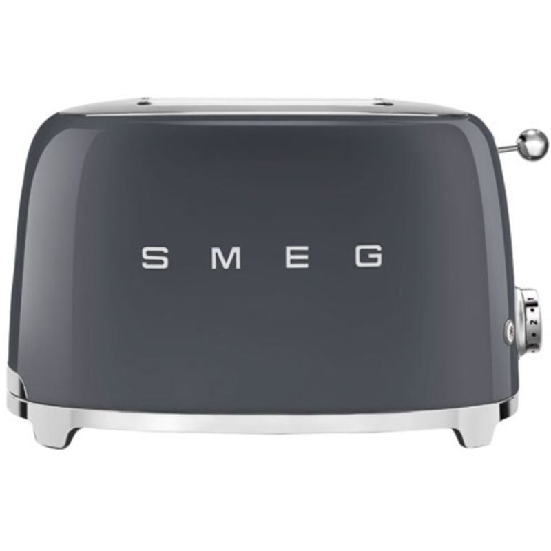 Grille-pain 2 fentes 950w gris ardoise - Smeg - TSF01GREU