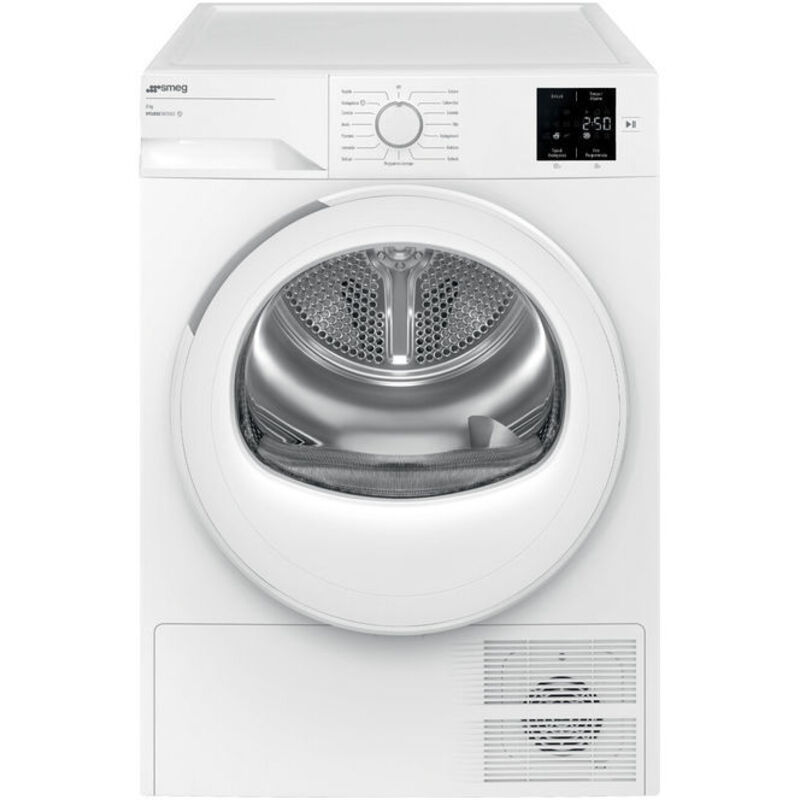 Smeg DRC08EE asciugatrice Libera installazione Caricamento frontale 8 kg Bianco