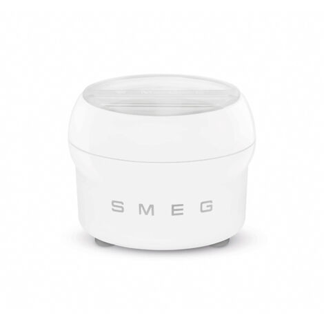 Smeg SMIC02 Sorbetera Blanca 1,1L Accesorio Robot