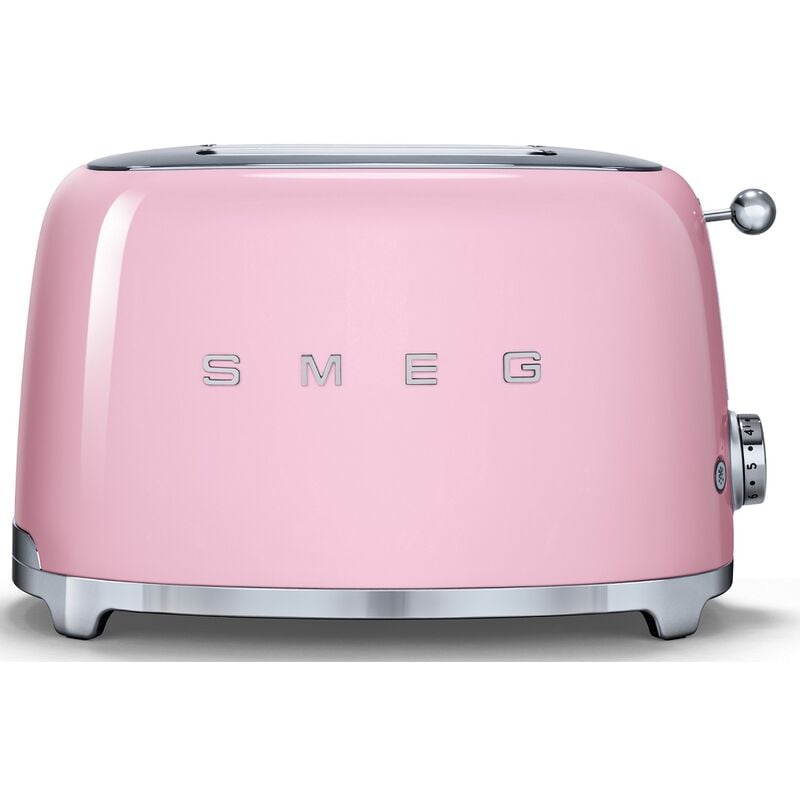 Smeg - Grille-pains 2 fentes 950w rose tsf01pkeu