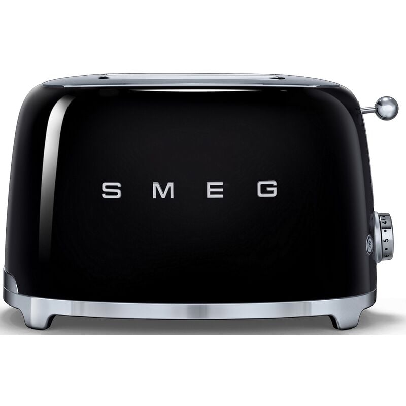 Smeg - Grille-pain 2 fentes 950w noir tsf01bleu