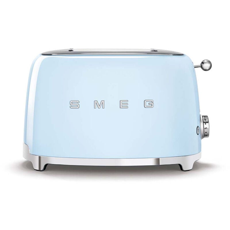 Smeg Tostapane 50's Style pollici“ Azzurro LUCIDO 2x2 pollici“ TSF01PBEU