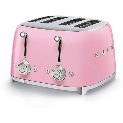 Smeg TSF03PKEU tostadora 4 rebanada(s) 2000 W Rosa