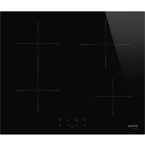 Smeg Universal SI1B2642D Table de cuisson encastrable 60 cm Table de cuisson à induction 4 feux Noir