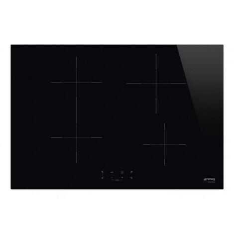 Smeg Universal SI1B2742D piano cottura Nero Da incasso 75 cm a induzione 4 Fornelli