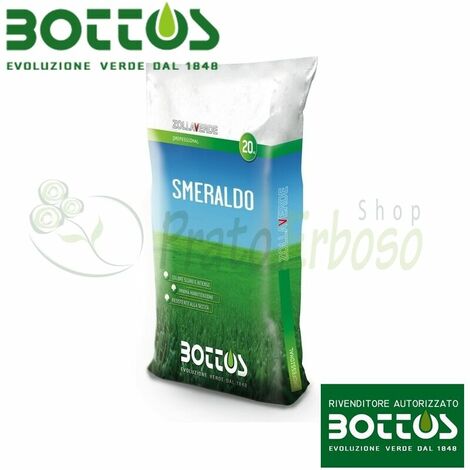 Smeraldo - Semillas para césped de 20 Kg.