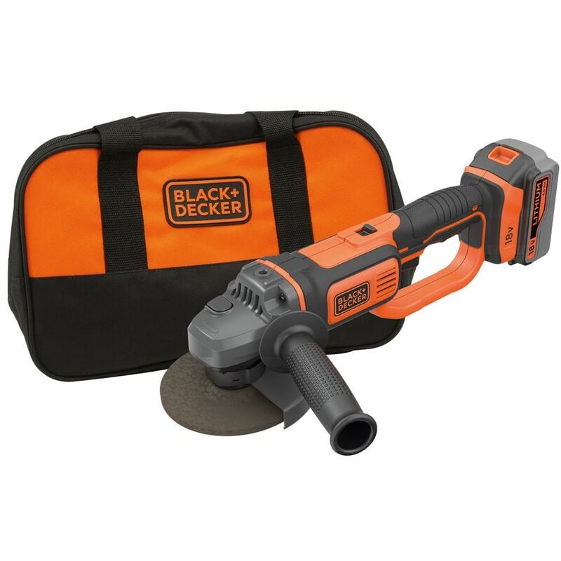 Image of Black&decker - Smerigliatrice a Batteria Black Decker Flessibile Angolare Disco 115 125 Flex