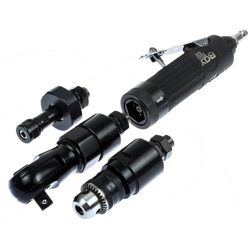 Bgs Technic - smerigliatrice a cricchetto bgs: 3 utensili pneumatici in 1