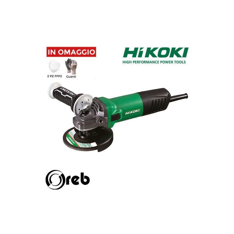 Image of Smerigliatrice angolare 1200w g13swa hikoki Hitachi