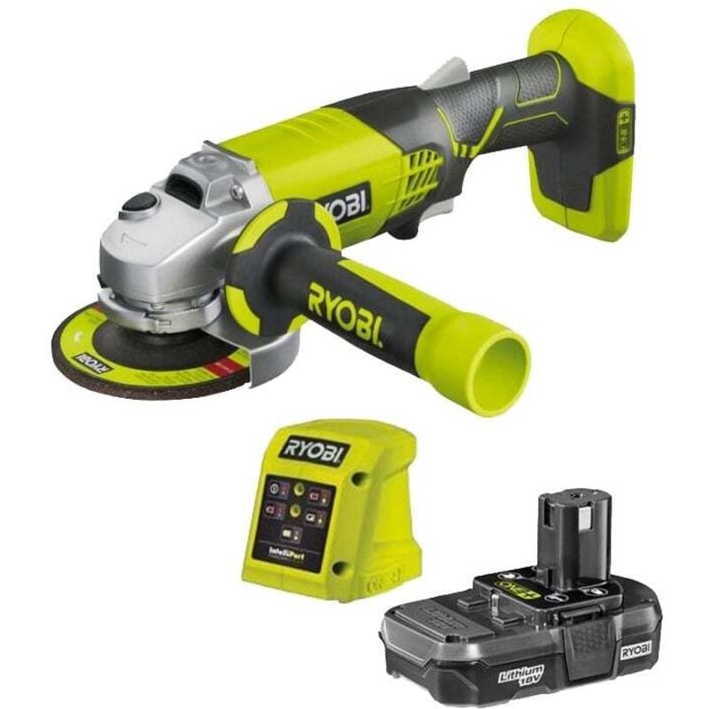 Ryobi - Smerigliatrice con batteria R18AG-L13S