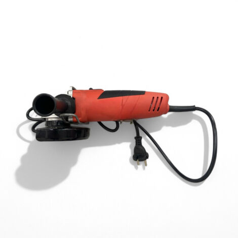 Smerigliatrice angolare 500W disco diametro 11.5 cm con pulsante bloccaggio dell'albero