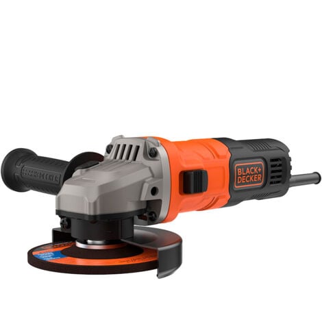 BLACK & DECKER smerigliatrice angolare black+decker "beg010-qs" in metallo 710 w con mola da 115 mm